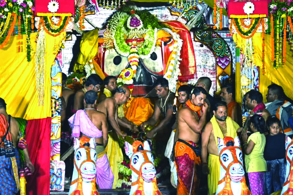 ପବିତ୍ର ବାହୁଡ଼ା ଯାତ୍ରା: ଜନ୍ମବେଦୀରୁ ରତ୍ନବେଦୀକୁ ବାହୁଡ଼ିଲେ ମହାବାହୁ